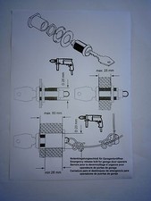 Notentriegelung von aussen für Hörmann Garagentorantriebe Garagentore Antrieb