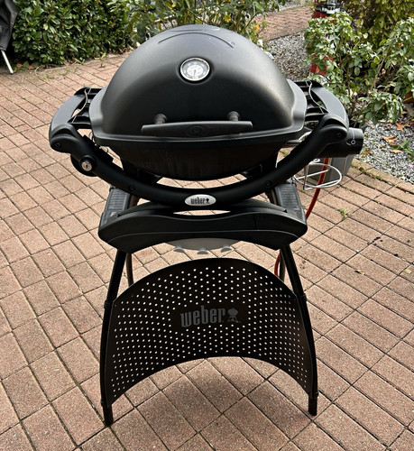 Weber gas standgrill - gas-standgrill, schwarz
