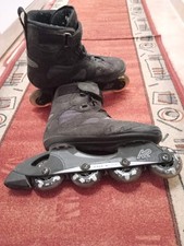 Inlineskates Damen K2, Gr. 41,5 + Schützerset (Knie, Ellbogen, Hand), gebraucht 
