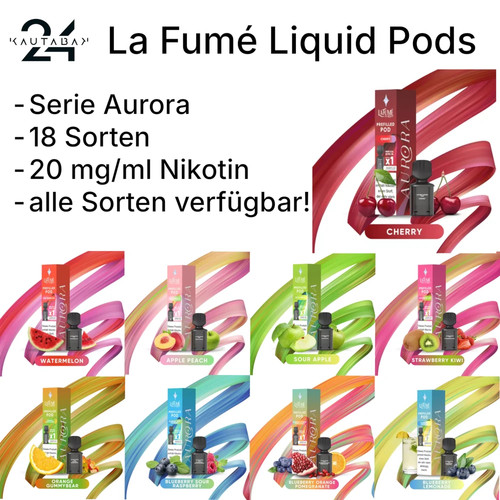 Fumé aurora liquid pods - fumé,