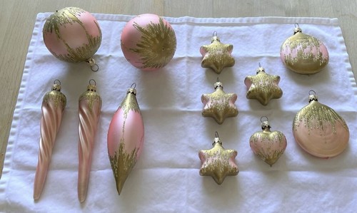 Christbaumkugeln rosa - rosa,