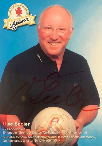 Autogramm uwe seeler vize - autogramm,