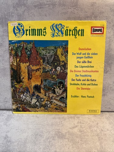 Grimms märchen europa lp - grimms,