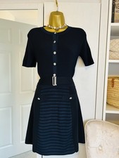 Reiss Kate schwarz blau Strick