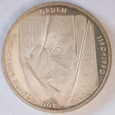 10 DM BRD 800 Jahre Deutscher Orden - Gedenkmünze Silber - Sammlung