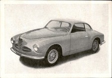 Wistü Sammelbild Nr. 156 - Alfa Romeo 1900 sc Touring-Coupe  - 1951