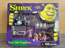 Shrek Märchen Flüchtlinge Mini Figuren Set Originalverpackt GEÖFFNETE BOX