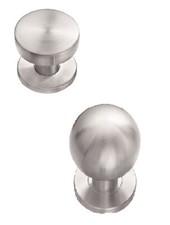 Edelstahl Knopf Kugelform