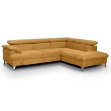 Ecksofa - senfgelb -