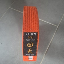 karate gürtel orange