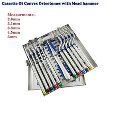 Osteotome konvex Knochenhammer