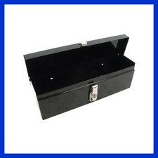 Werkzeugkiste schwarz Metall