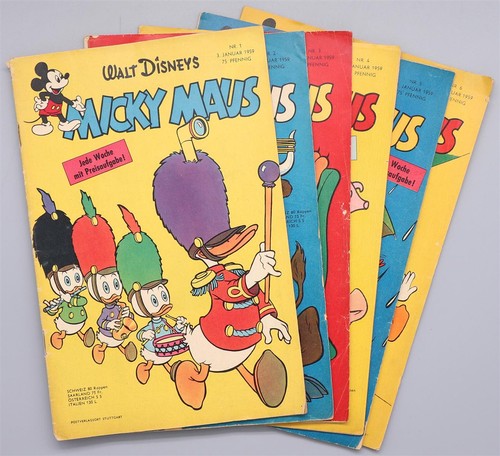 Micky maus 1959 auswahl - micky,