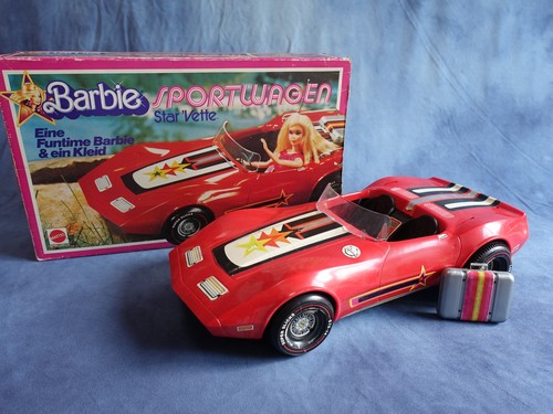Barbie auto sportwagen - barbie,