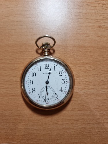 Waltham taschenuhr vergoldet - waltham,