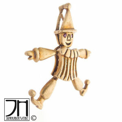 Vintage double anhänger - anhänger, clown