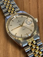 EDOX ARMBANDUHR STAHL GOLD