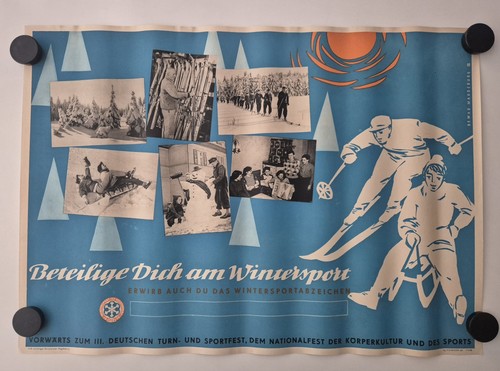 Plakat sport wintersport - sport,