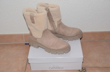 NEU CATWALK sehr schöne warme Winter Boots Fell Stiefel Gr.39 Damen Stiefeletten