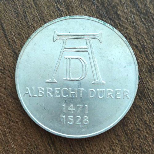 Brd gedenkmünze 1971 - gedenkmünze,