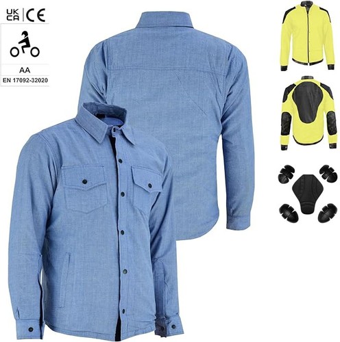 Aramid motorradhemd herren - aramid,