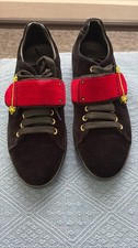 Sneaker prada schwarz rot - sneaker,, prada,