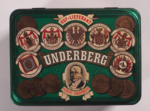 Underberg alte blechdose - alte,