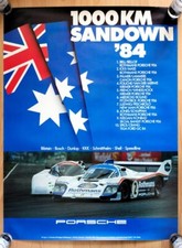 original Porsche Plakat Poster