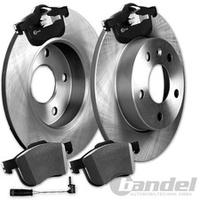 BREMSSCHEIBEN + BELÄGE HINTEN