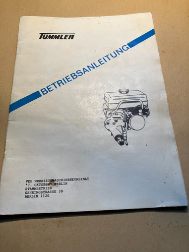 Tümmler 1 original - sb, 75/1
