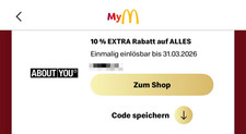 About You Gutschein Voucher Rabatt-Code 10% Extra auf Alles MBW 50 € bis 31.3.26