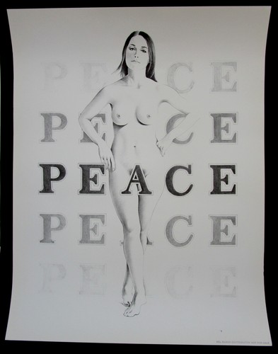 Mel ramos peace - peace, 1970