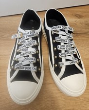 Original Walk'n'Dior Sneaker Baumwollcanvas in Schwarz Gr. 37