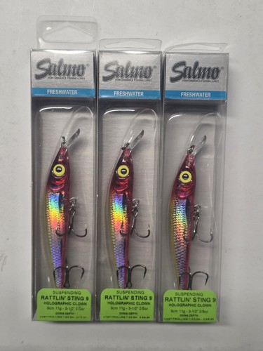 Salmo rattlin sting - (lot,