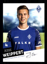 Jesse Weippert Autogrammkarte Waldhof Mannheim 2018-19 Original Sign+A 198113