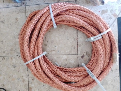 15m kupfergeflecht rund - kupfergeflecht,