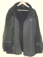 Herren Jacke Wetterjacke SHAMP Gr. XL (56) grau/schwarz