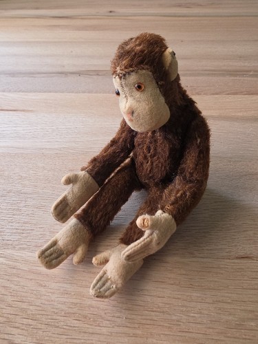 Original steiff affe - original, mohair