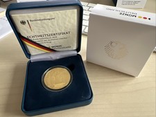 100 Euro Goldmünze 2024 - Der zerbrochene Krug - Kleist - Literatur