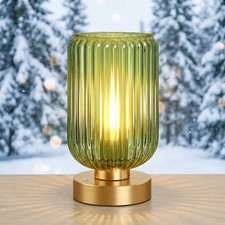 LED Tischlampe aus Glas