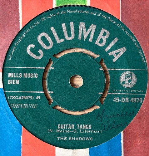 The shadows guitar - guitar, 7"