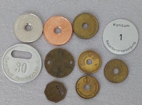 Münzen automatengeld jeton - automatengeld,