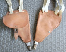 DDR Pistolenholster 1 MdI Schulterhalfter Leder 2. Wahl zur Pistole M74/ 7,65 mm