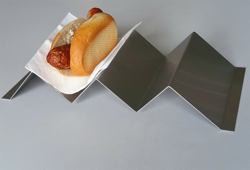 Theke verkauf hot dog - theke, hot-dog-ablage