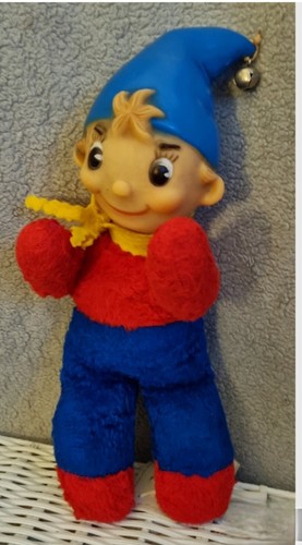 Vintage stoff noddy - stoff, puppe