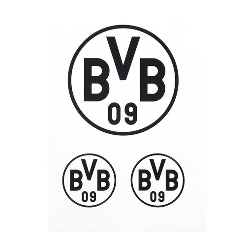 Bvb aufkleber schwarz - bvb-aufkleber, (schwarz
