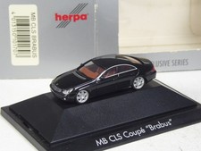 (YG-33, AG) Herpa 101707 Exclusiv Mercedes CLS Brabus schwarz in PC-OVP