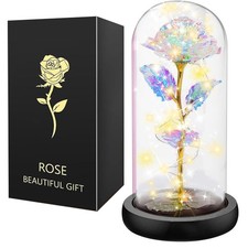 Ewige Rose Blumen Deko im Glas