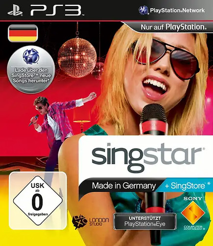 Singstar made germany nur - singstar:, in
