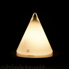 Peill Putzler Glas Tischlampe Nachttischleuchte Kibo 1980er-1990er Memphis-Stil